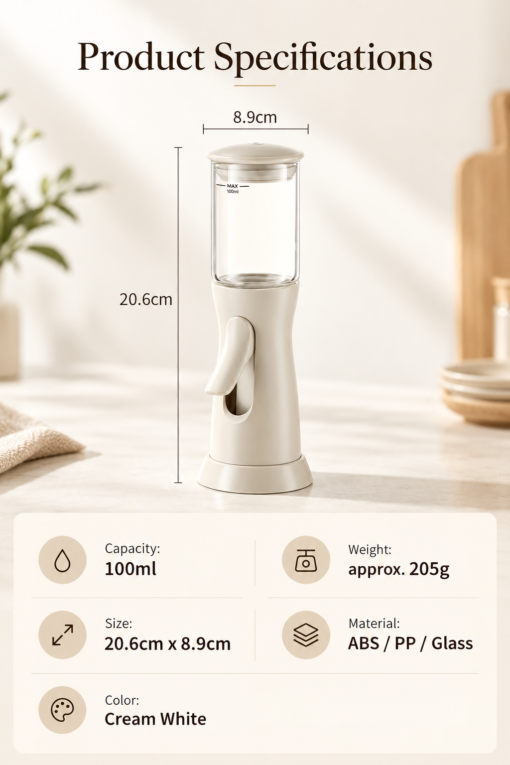 Precision Oil Mister, No Straw Glass Cooking Oil Sprayer, 100ml 3D Fine Mist Oil Spray Bottle for Air Fryer, Salad, Grilling & Pan Cooking